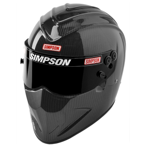 Simpson Racing 89402 Shield-Iridium/Metalized Bandits/Diamond Back Helmet 