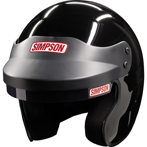 Simpson Racing 1430041 Over The Wall X-Large White Shorty Helmet 