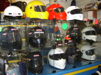 Simpson helmet cube displays 